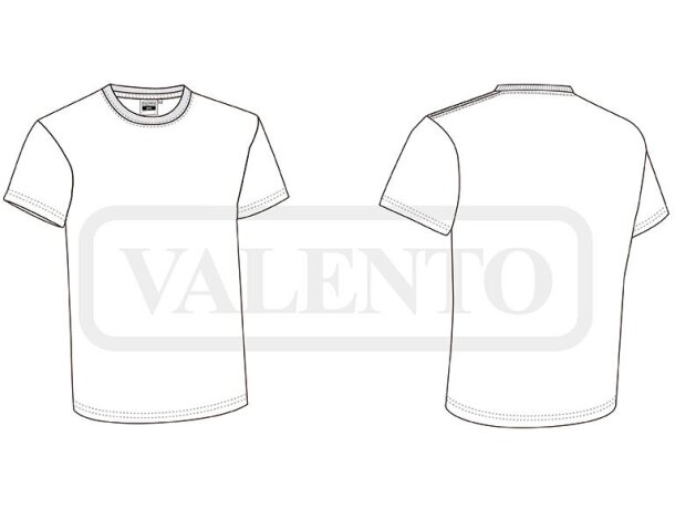 Camiseta unisex Bike Valento detalle 1
