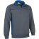 Sudadera THUNDER Valento Gris cemento/azul royal