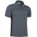 Polo Thunder Combinado Valento Gris cemento/negro