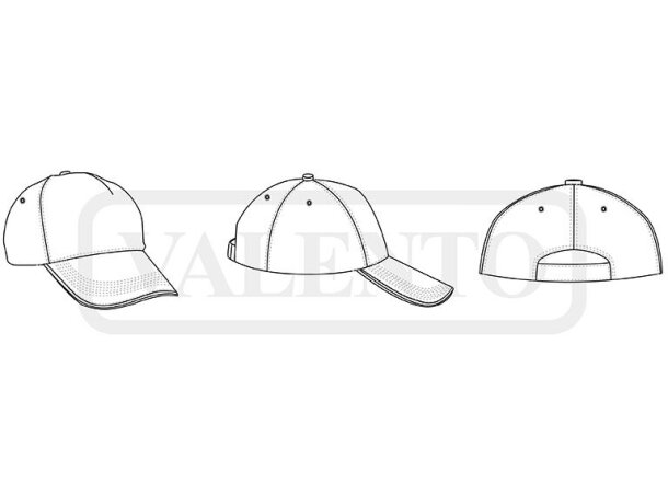 Gorra básica combi valento personalizada para un estilo único detalle 1