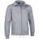 Sudadera Felpa Cremallera larga Valento gris