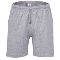 Pantalón corto de felpa Valento gris