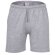 Pantalón corto de felpa Valento gris