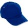 Gorra Play de algodón sarga con ajuste velcro adulto Azul marino orión/beige arena