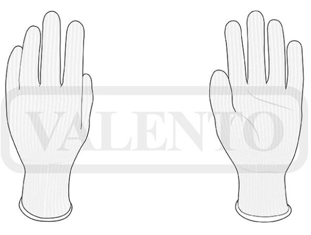Guantes de algodón Breil certificados para protección laboral detalle 1