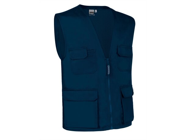 Chaleco Hardware tejido sarga transpirable multibolsillos detalle 5