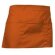delantal corto con amplio bolsillo central Valento personalizado naranja