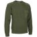 Jersey de cuello redondo Valento personalizado khaki