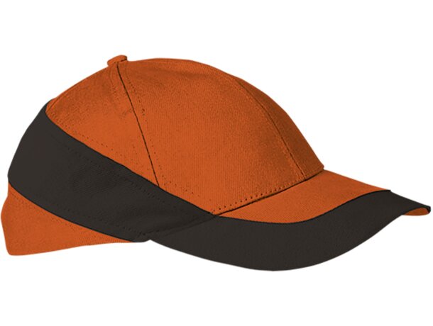 Gorra bicolor Duran de Valento para merchandising corporativo detalle 5