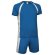 Conjunto de fútbol camiseta mas pantalón colores surtidos Valento azul royal