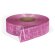 Cinta retro-reflectante de coser Osaka con micro-prismas Rosa pastel