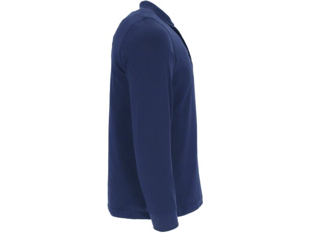 Polo manga larga Valiant para uniforme laboral profesional detalle 5