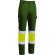 Pantalón térmico alta visibilidad Starlife con forro polar Amarillo fluor/verde militar