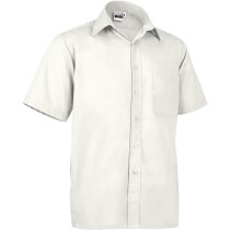 Camisa Oporto blanca manga larga popelín reforzado