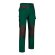 Pantalones laborales bicolor poliéster-algodón Dynamite Verde manzana/negro