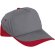 Gorra bicolor FORT Valento Gris vigore