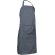 Delantal de cocinero algodón 200 g/m2 Oven Gris cemento