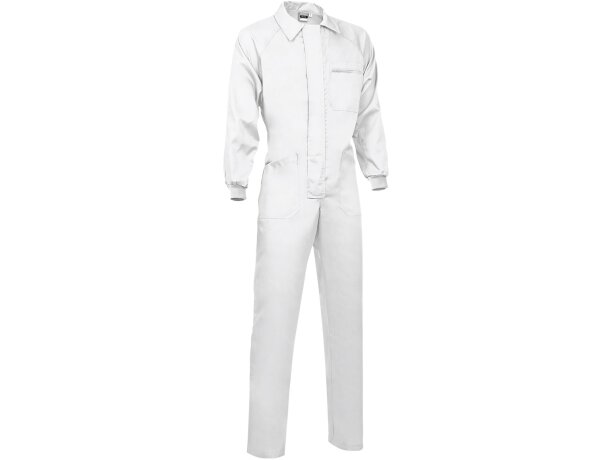 Buzo Kevin de sarga con cremallera y multibolsillos laborales detalle 1