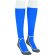 Medias fútbol Trafford bicolor con refuerzos en talón y puntera Azul royal/blanco/azul marino orión