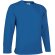 Sudadera poliéster 300 g/m2 Open Azul royal