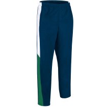 Pantalón de deporte con lateral rayado Valento azul personalizado