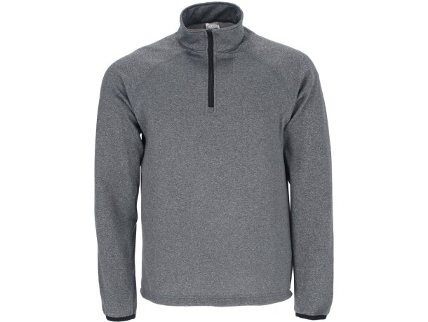 Sudadera Fortum con cremallera y felpa térmica interior detalle 2