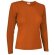 camiseta manga larga mujer valento personalizada naranja