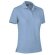 Polo de mujer manga corta 220 gr Valento azul claro merchandising