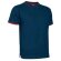 Camiseta manga corta detalles de color de Valento Valento azul personalizado