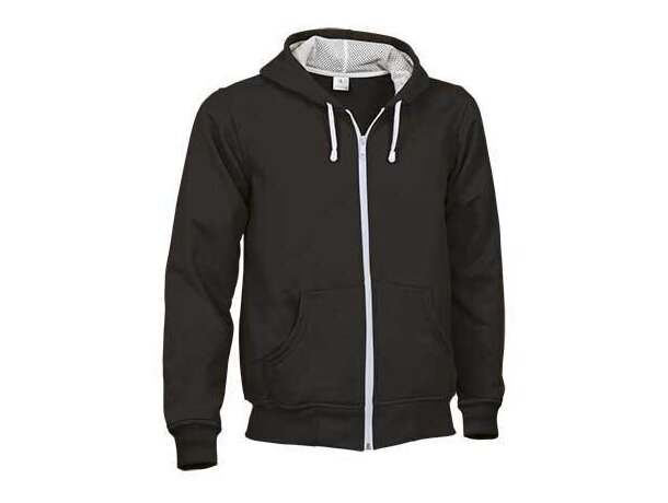 Sudadera con cremallera de colores