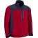 Chaqueta softshell Athabasca tres capas cortavientos Rojo loto/gris carbón