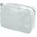 Neceser Melanie impermeable con forro canvas y cinta lateral Blanco