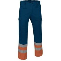 Pantalón multibosillos de sarga con reflectantes Valento personalizado Pantalón multibosillos de sarga con reflectantes Valento personalizado