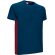 Camiseta manga corta personalizada algodón ring spun 160 g/m2 Thunder Azul marino orion