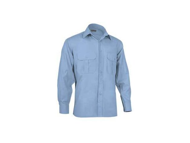 Camisa de hombre de vestir Valento azul claro