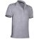 Polo de manga corta unisex de golf 220 gr Valento grabado gris