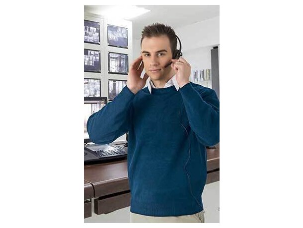 Jersey de trabajo cuello redondo Valento personalizado