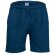 Pantalón corto de felpa Valento azul