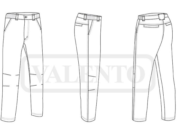 Pantalón trekking Endurance con tejido Rip-Stop transpirable detalle 1