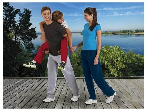 Pantalon de felpa largo Valento