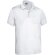 Polo manga corta unisex con bolsillo en pecho de poliéster 170 g/m2 California Blanco