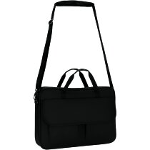 Maletín Pascal negro impermeable para portátil