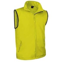 Chaleco de cuello alto multicapa Valento amarillo alta visibilidad original