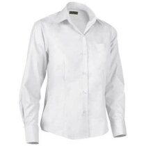 Camisa manga larga de mujer de vestir Valento blanca