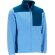 Chaqueta polar Typhoon con refuerzos softshell bicolor Azul celeste/azul royal