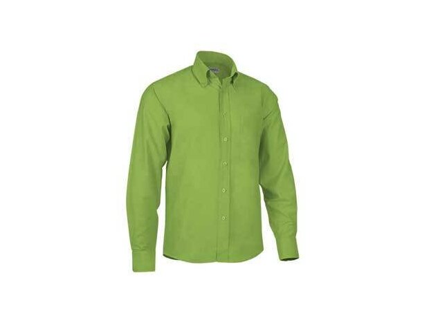 Camisa de hombre manga larga Valento verde