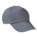 Gorra de niño en algodón con 5 paneles Valento gris barata