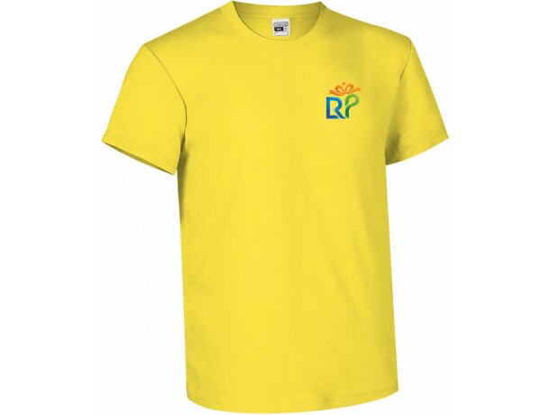 Camiseta BIKE personalizable algodón ring spun 135g cuello redondo detalle 6