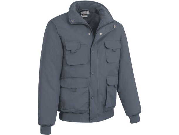 Chaquetas para empresas Valento Sanak Canvas hidrorrepelente detalle 5