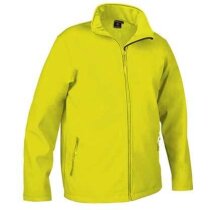 Chaqueta de poliester deportiva Valento amarillo alta visibilidad